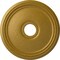 Ekena Millwork Diane Ceiling Medallion (Fits Canopies up to 5 3/8"), 18"OD x 3 5/8"ID x 1 1/8"P, Pharaohs Gold CM18DIPGS - alternate 1